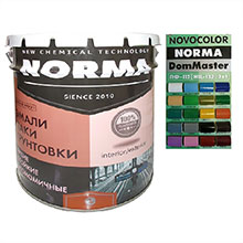 Эмаль Novocolor ПФ-115 НОРМА 25кг